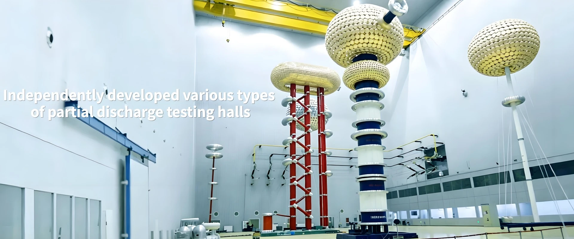 Independently developed various types of partial discharge testing halls